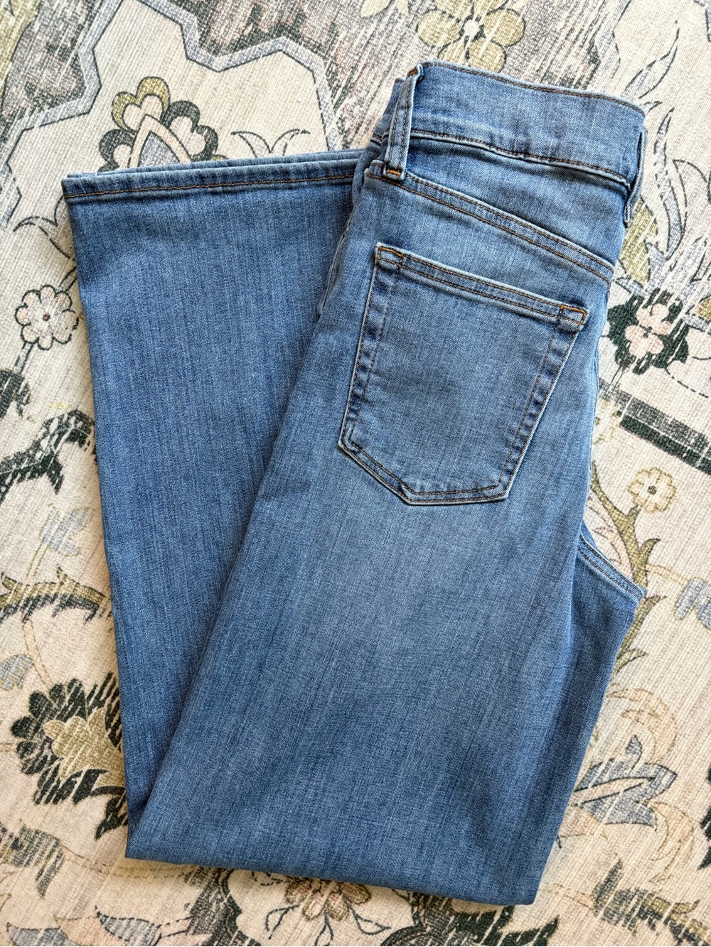 Frame Denim The High Rise Wide Leg Jeans - Luma wash